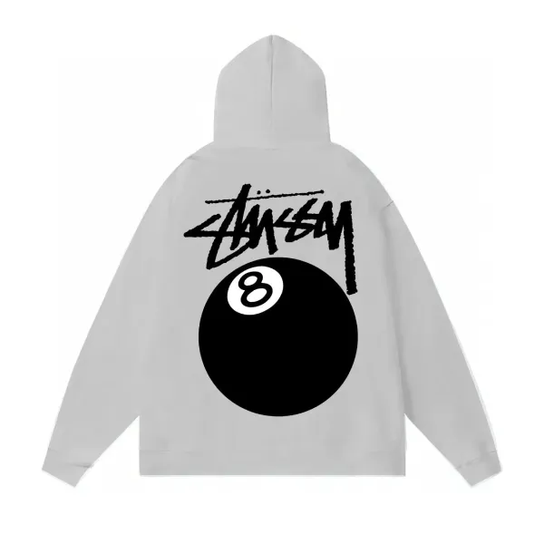 8 Ball Hoodie Navy Blue Hoodie - 10