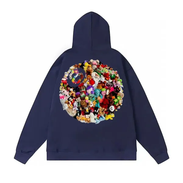 8 Ball Hoodie Navy Blue Hoodie - 23
