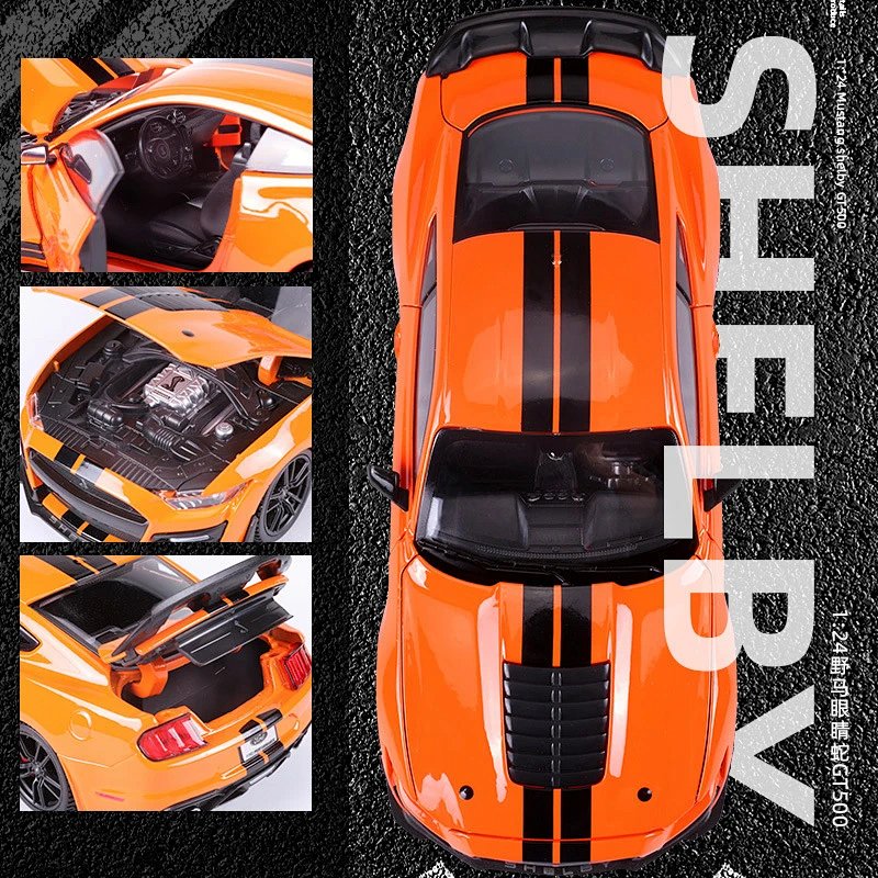 Cobra GT500 Diecast Model Car Toy Sports Car