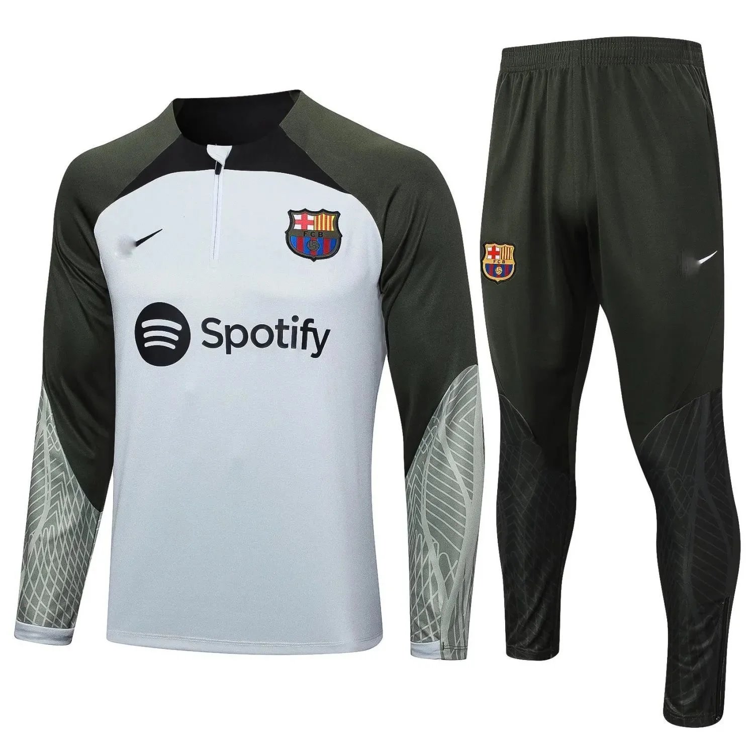 Nike Tracksuits Football training tracksuit with half-zip top — 37
