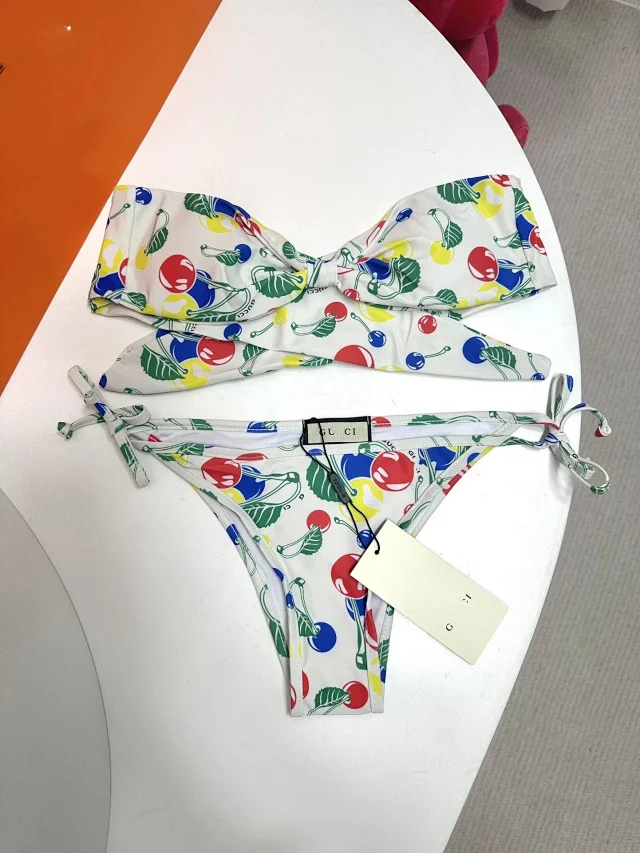 Celine Swimwear Triangle Bikini Set with Triomphe Hardware product detail image 13