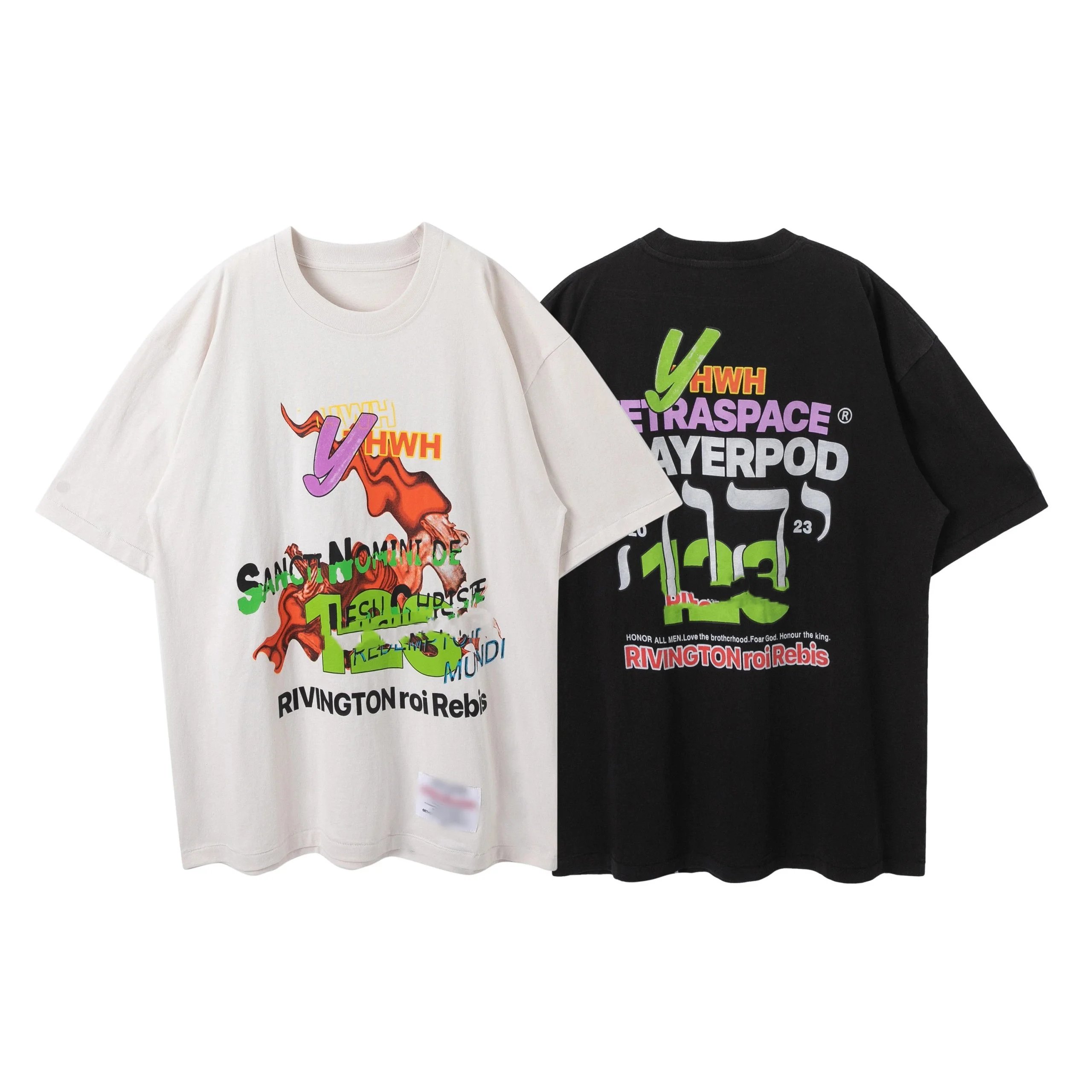 RRR-123 T-Shirts Oversized Graphic Print T-Shirt image 4