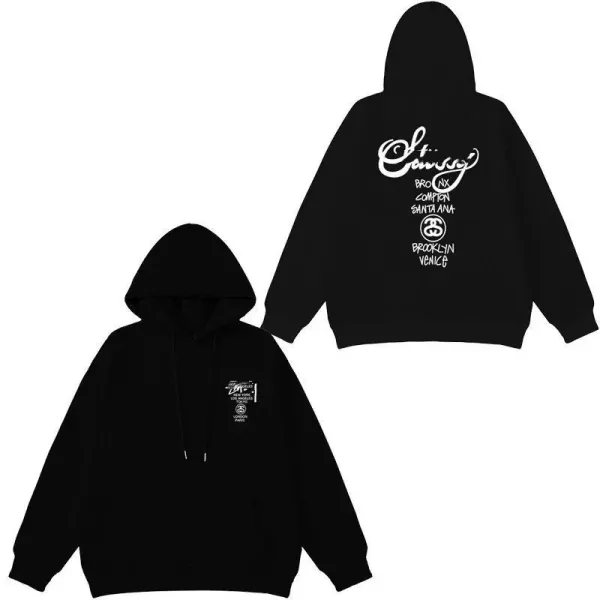 Comme des Garçons Play x Converse Hoodie Black - 1