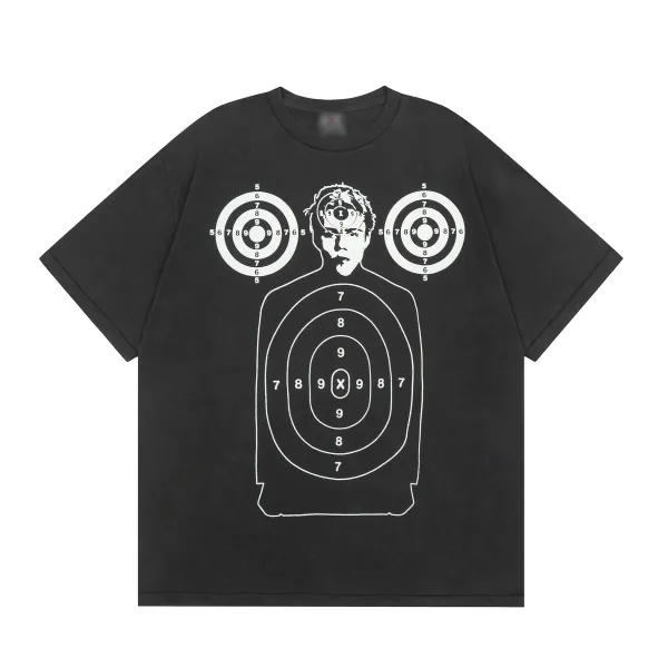 Design Target Practice T-Shirt Black - 1