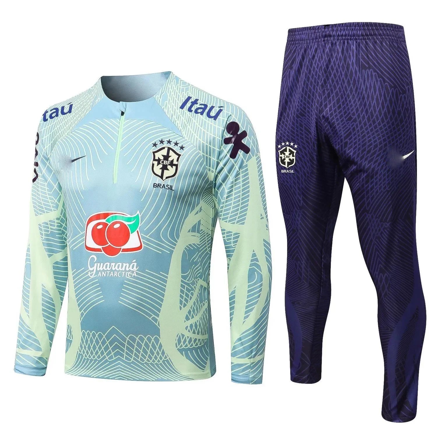 Nike Tracksuits Football training tracksuit with half-zip top image 1