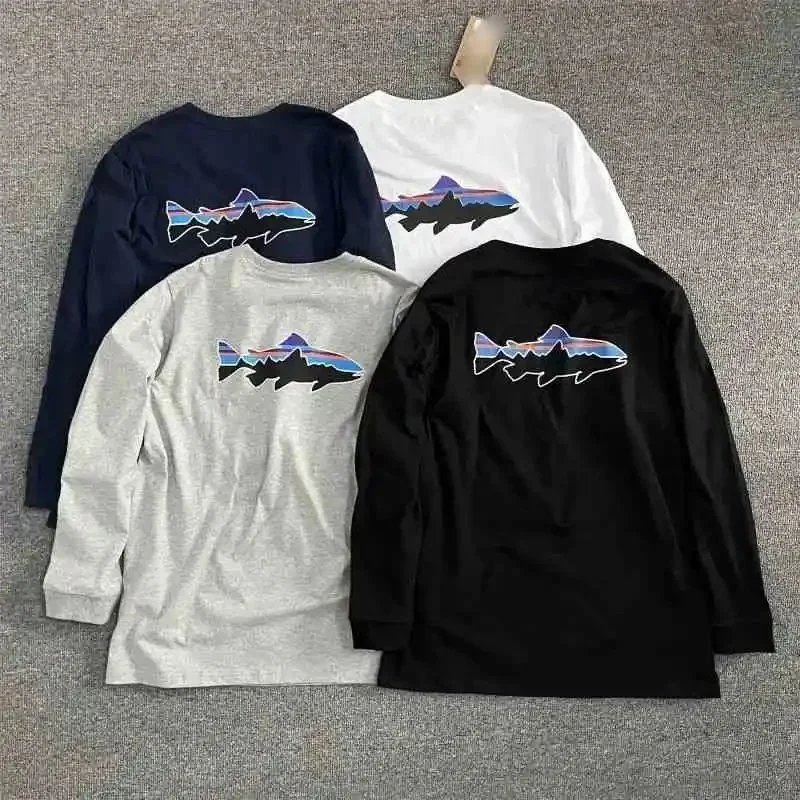 Patagonia T-Shirts Long-Sleeve P-6 Logo Responsibili-Tee image 2