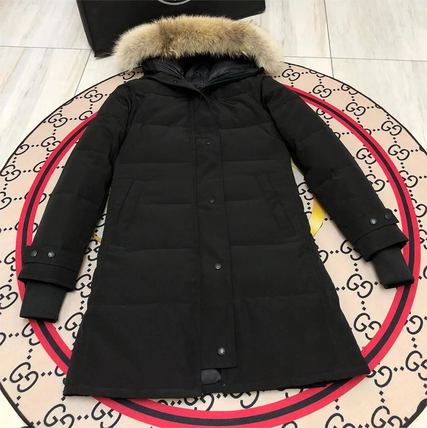 Moncler Maya Short Down Jacket Magenta - 5