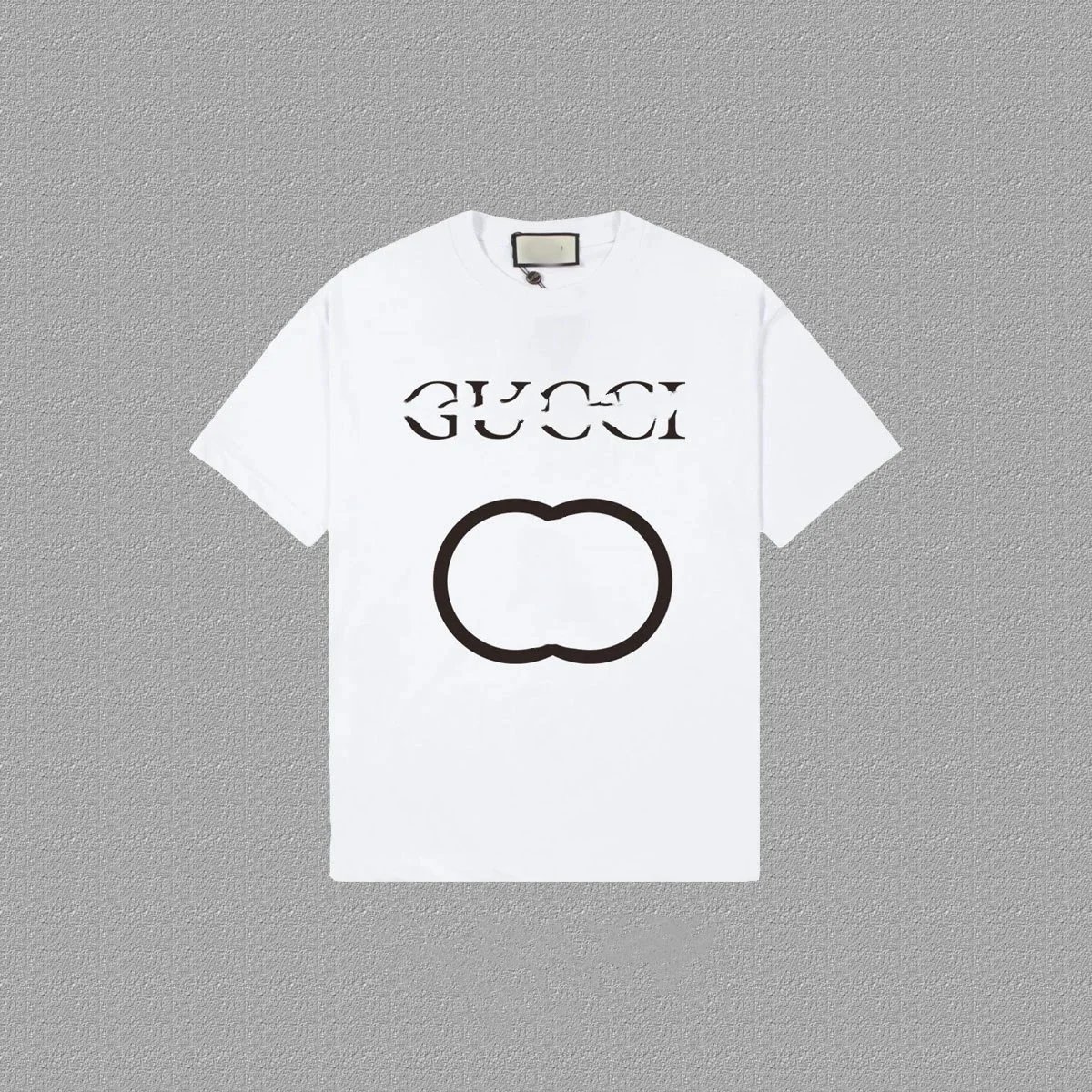 Gucci Space Logo Print White T-Shirt - 5