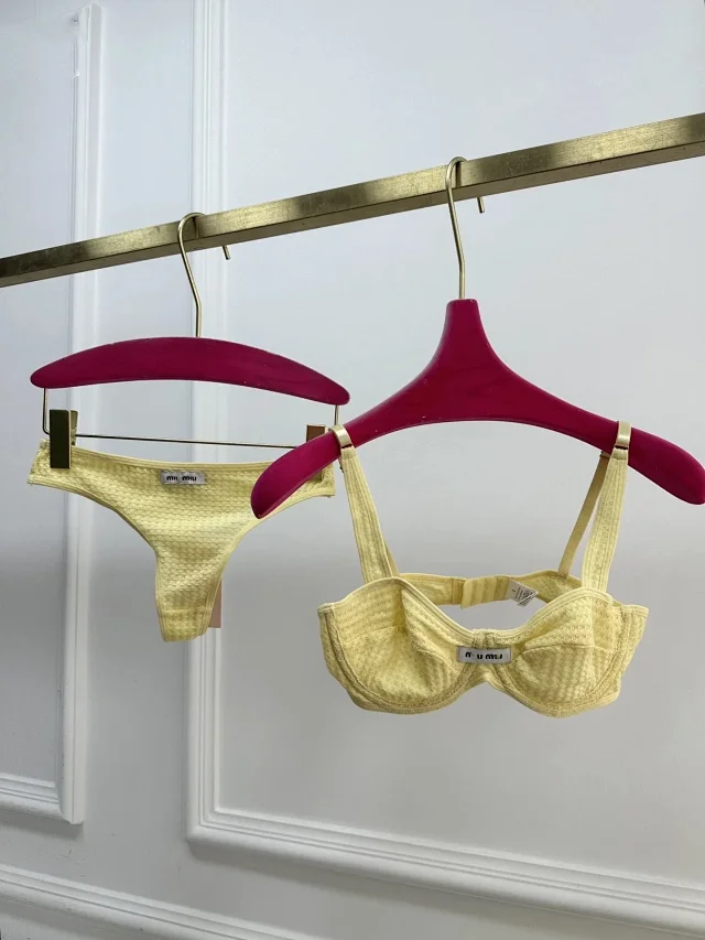 Celine Swimwear Triangle Bikini Set with Triomphe Hardware product detail image 18