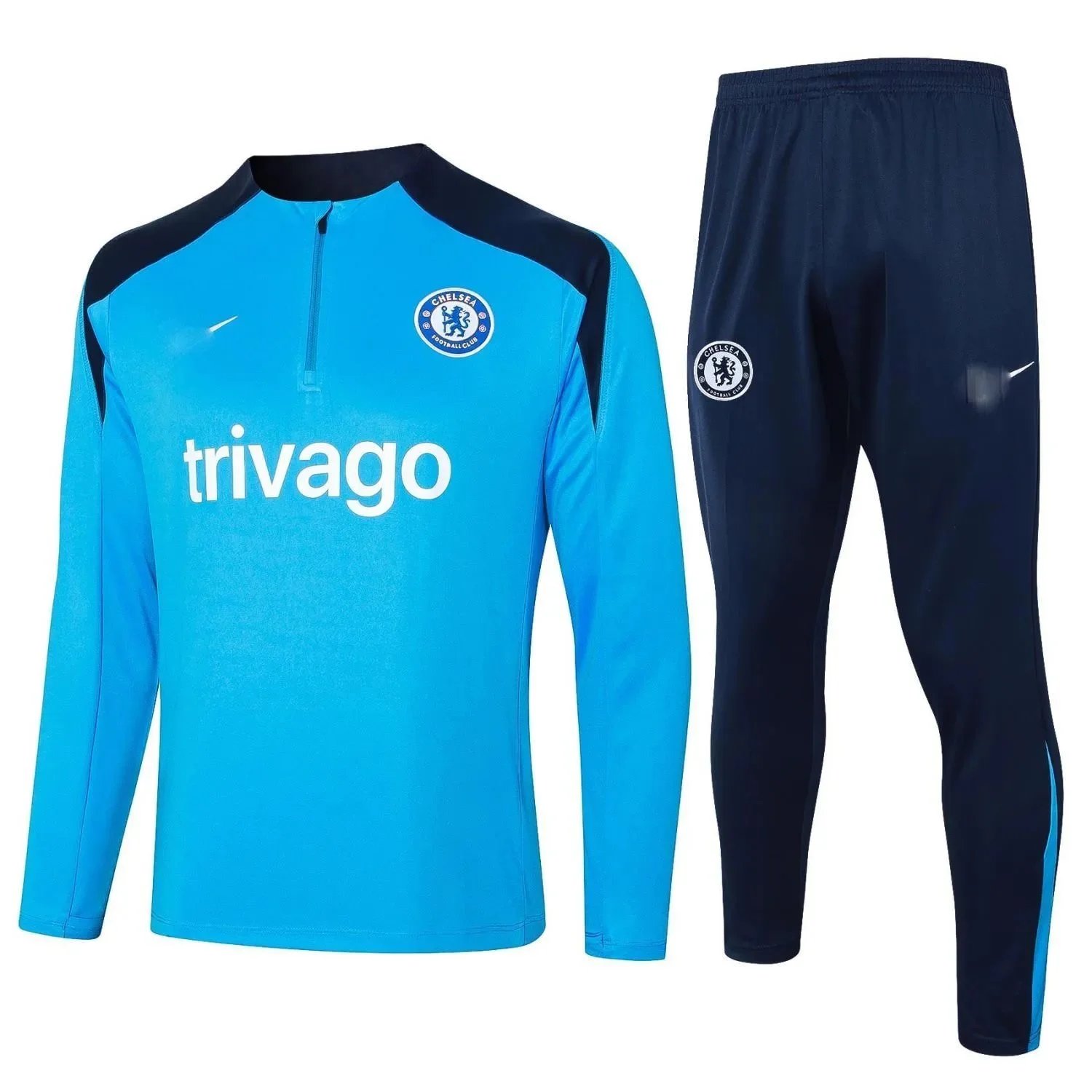 Nike Tracksuits Football training tracksuit with half-zip top — 31