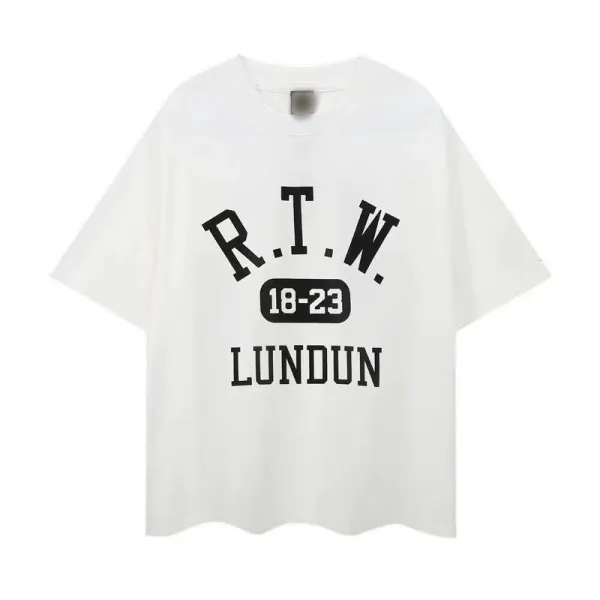 Design Lundun R.T.W. 18-23 Arch Logo T-Shirt White T-Shirts - 1