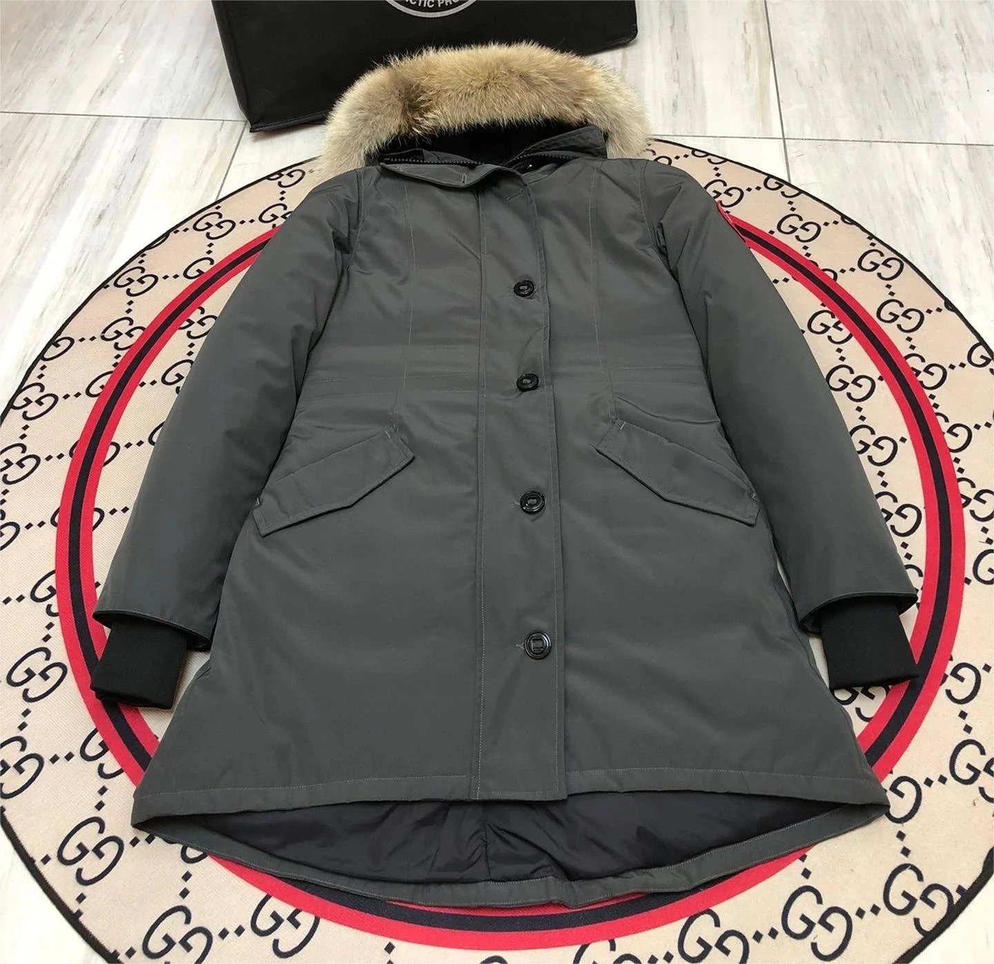Moncler Maya Short Down Jacket Magenta - 3
