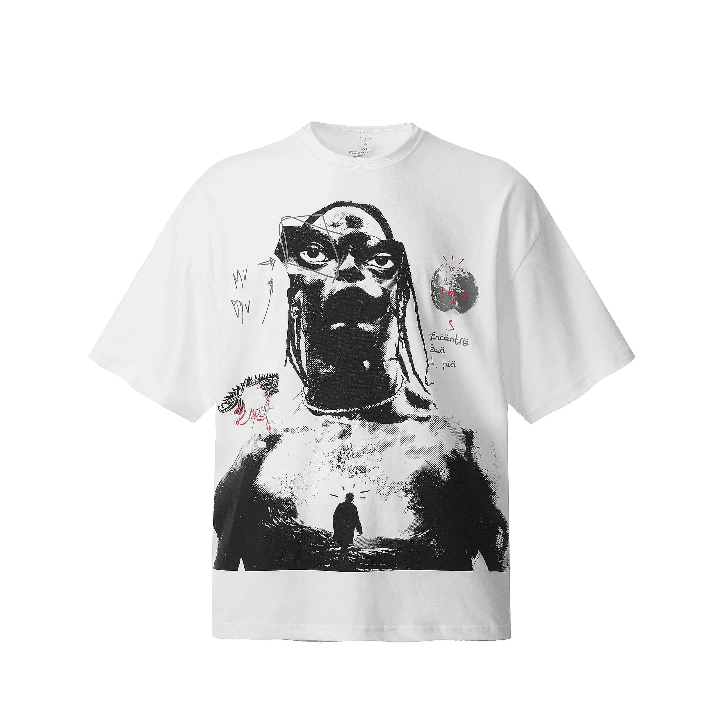 Cactus Jack Travis Scott x McDonald's Live From Utopia Black T-Shirt T-Shirts - 29