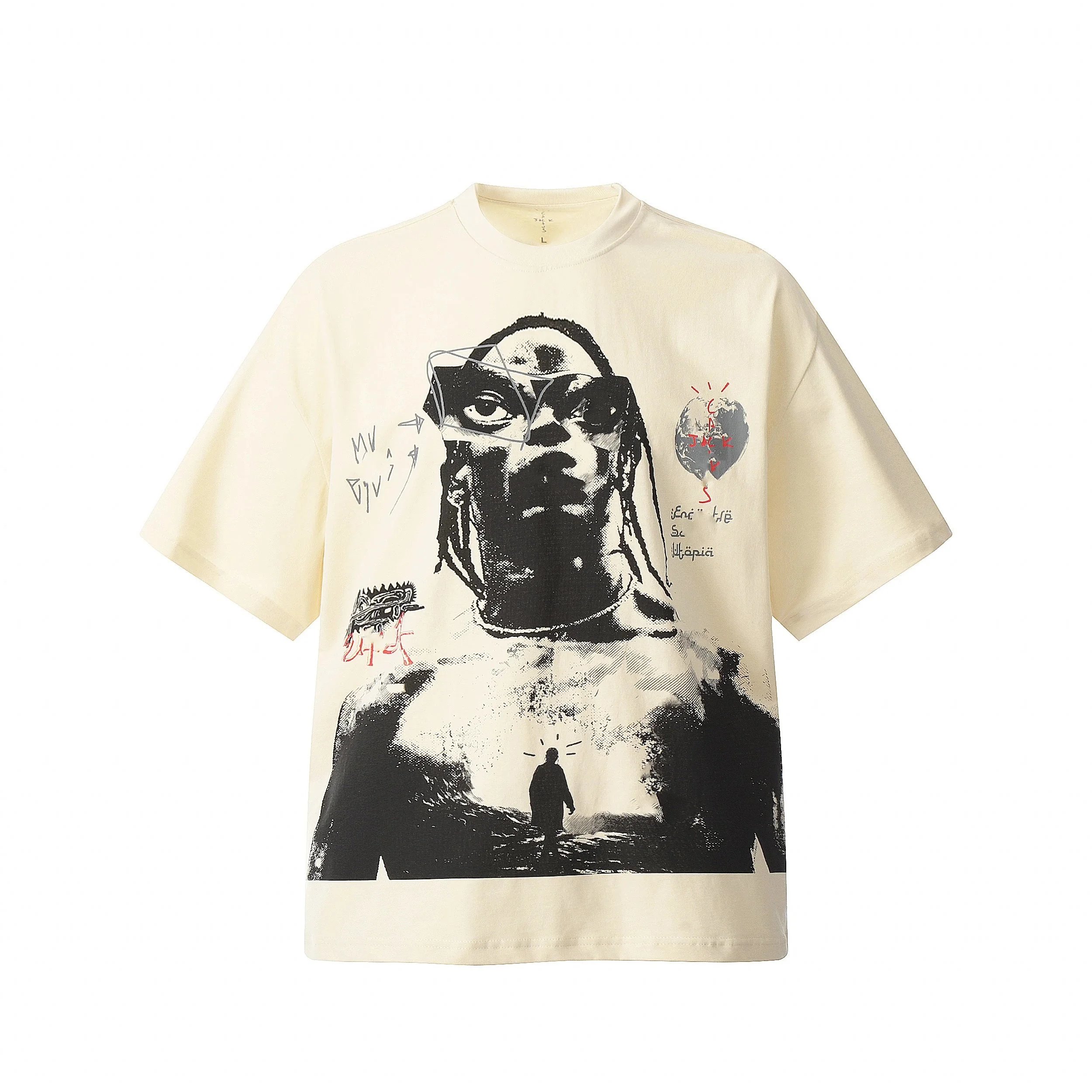 Cactus Jack Travis Scott x McDonald's Live From Utopia Black T-Shirt T-Shirts - 30