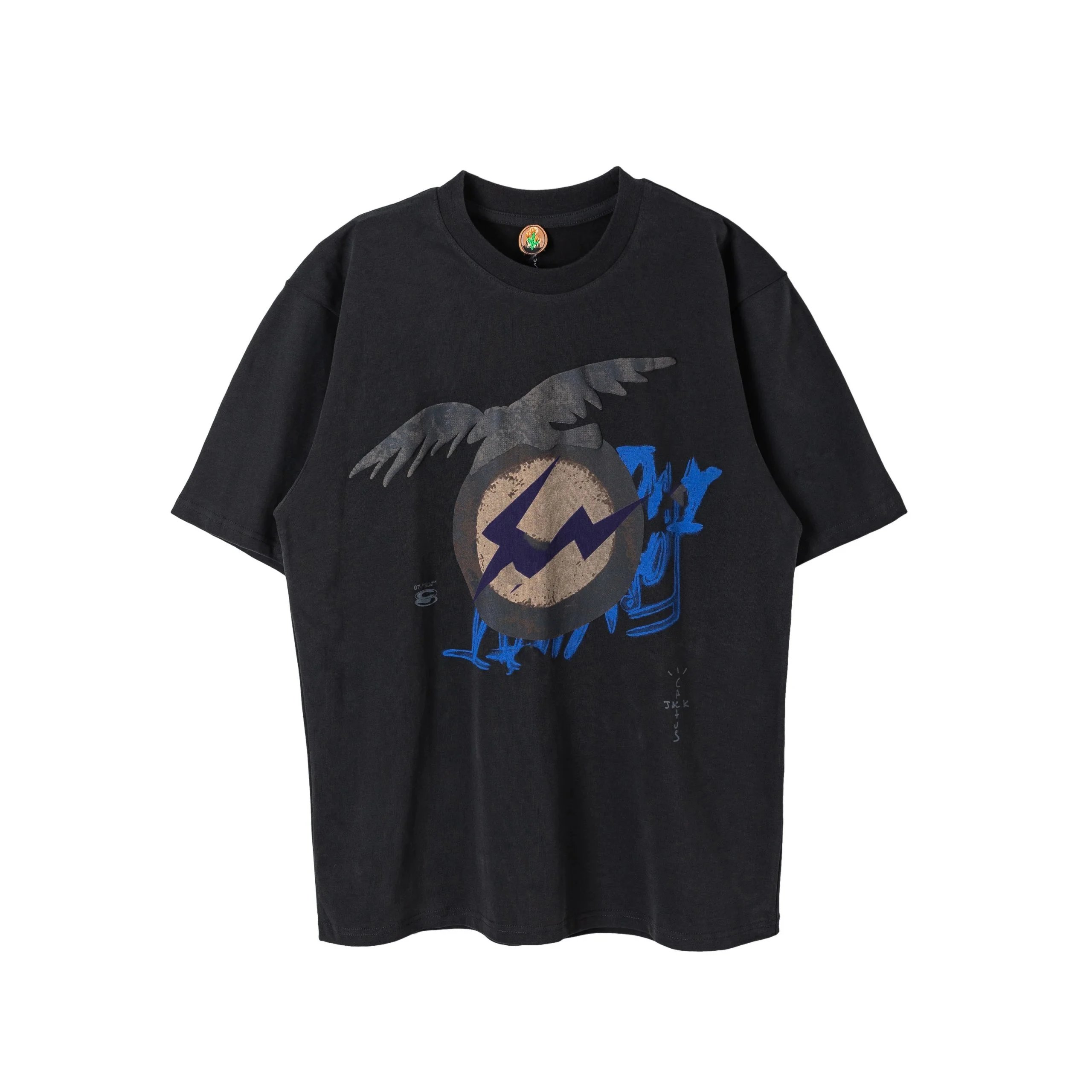Cactus Jack Travis Scott x McDonald's Live From Utopia Black T-Shirt T-Shirts - 32