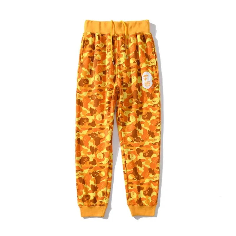 A Bathing Ape Shark Camo Red Sweatpants - 23