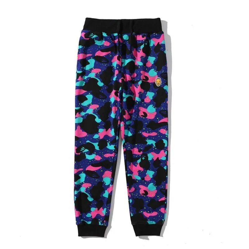 A Bathing Ape Shark Camo Red Sweatpants - 17