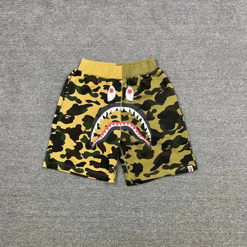 A Bathing Ape Shark Camo Red Sweatpants - 8