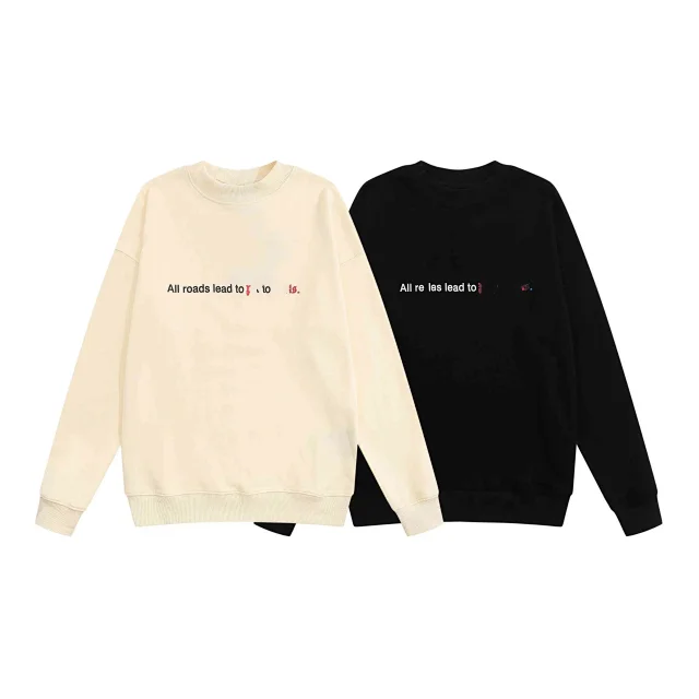 Palm Angels T-Shirts Long-Sleeve Crewneck Logo T-Shirt product detail image 24