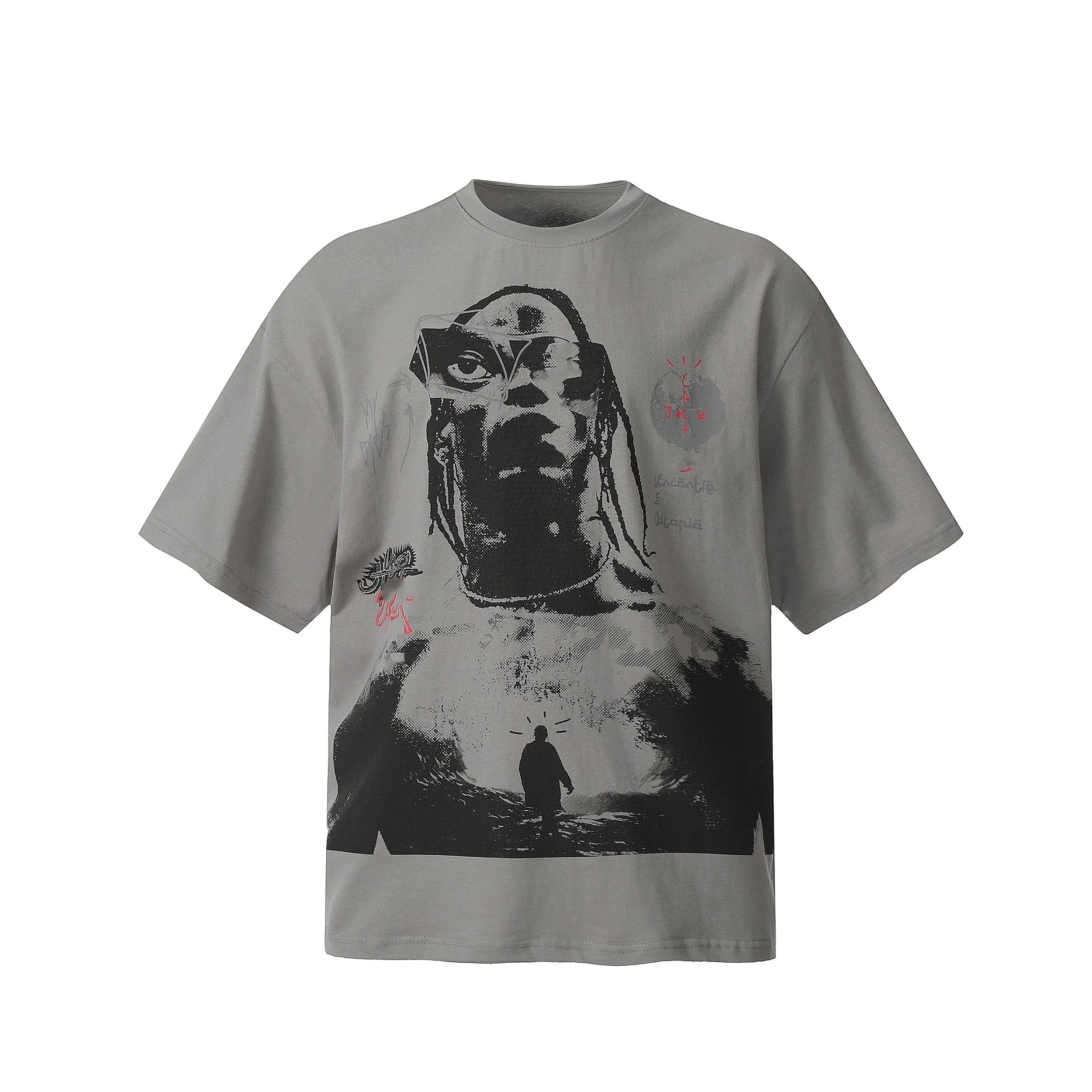 Cactus Jack Travis Scott x McDonald's Live From Utopia Black T-Shirt T-Shirts - 31