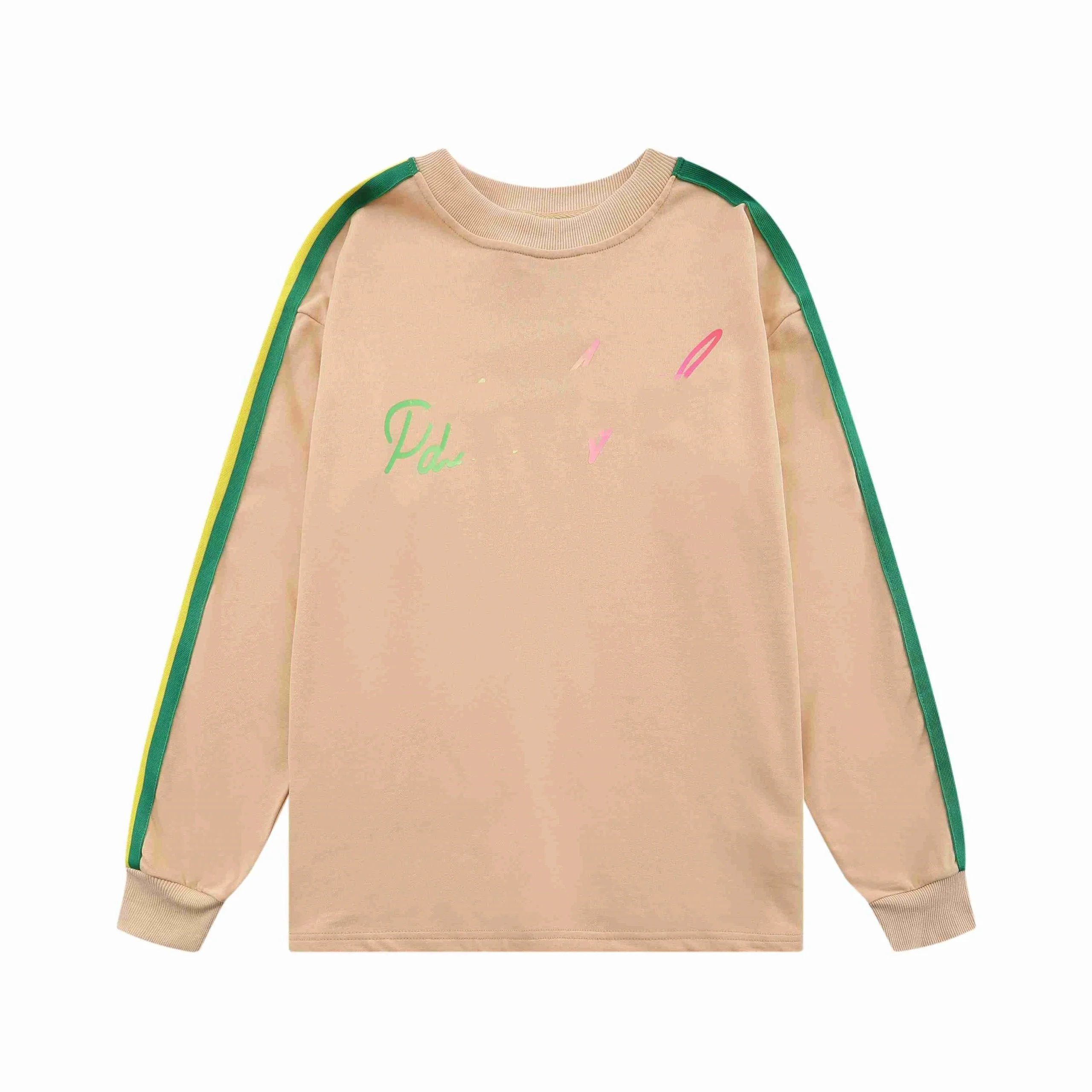 Off-White Deconstructed Collar Sweatshirt Sage Green Sweater - 2