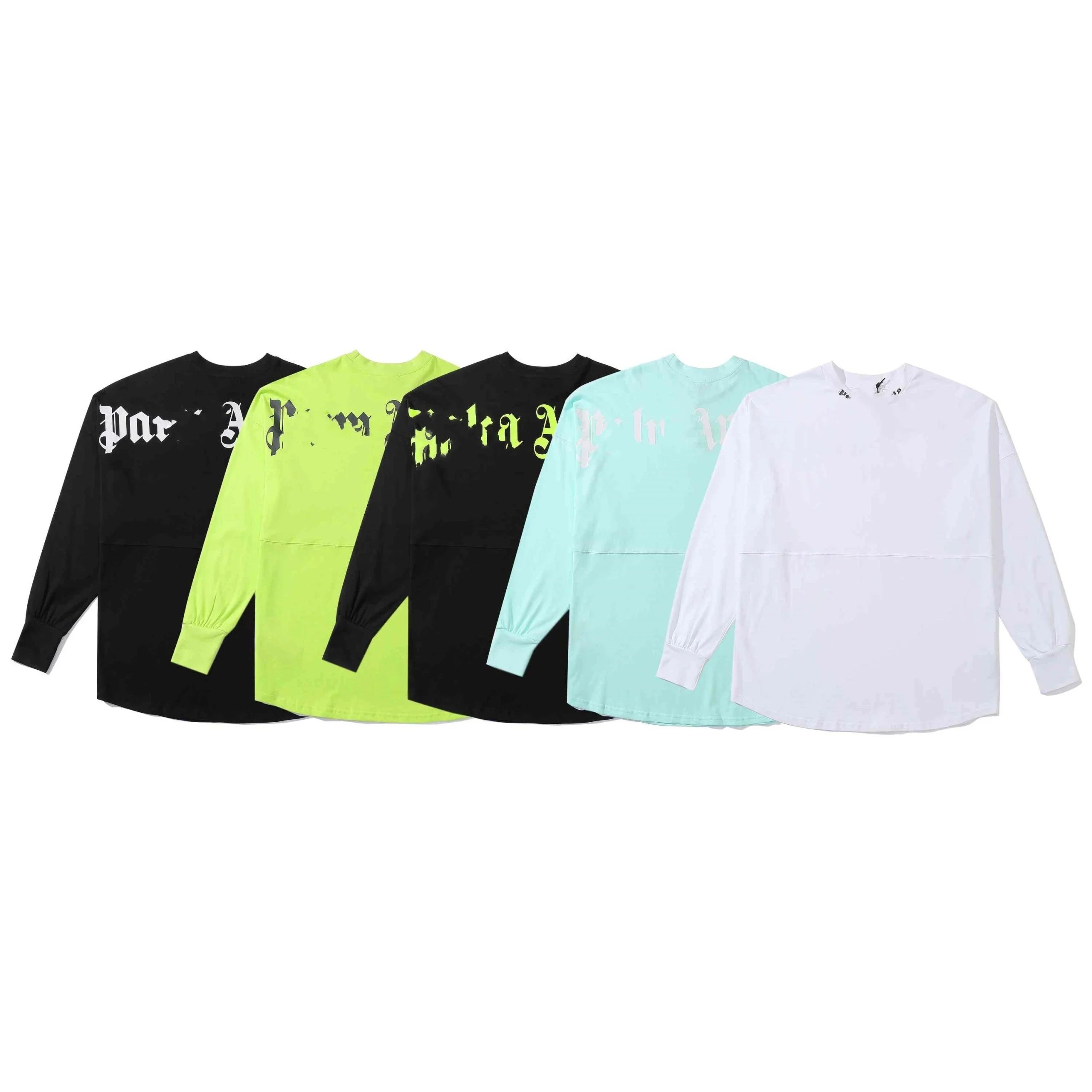 Design Oversized Long-Sleeve Spirit Jersey Mint Green Top - 2