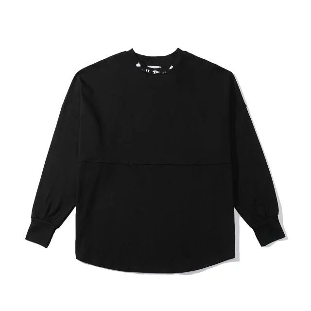 Palm Angels T-Shirts Long-Sleeve Crewneck Logo T-Shirt product detail image 5