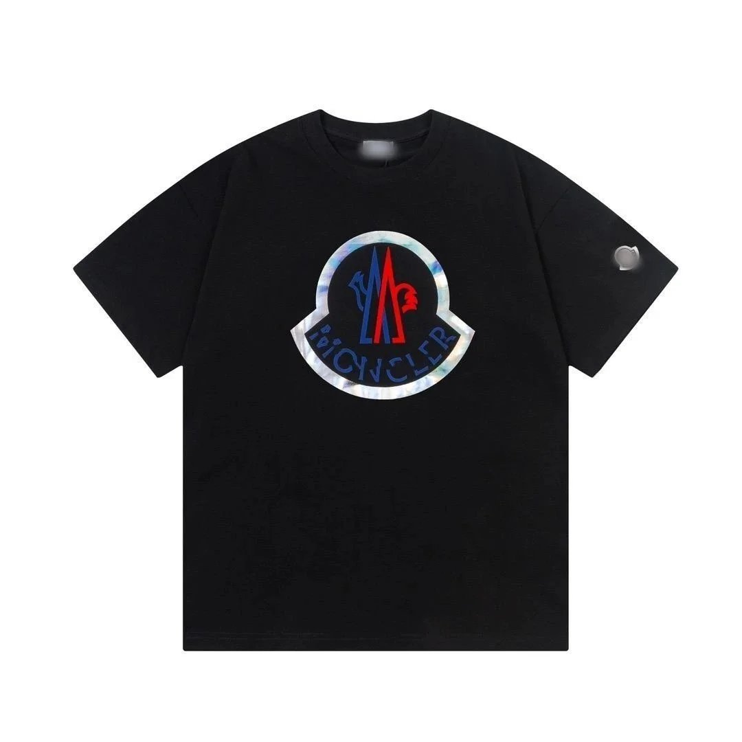 Moncler T-Shirts Short-Sleeve Logo T-Shirt — 09