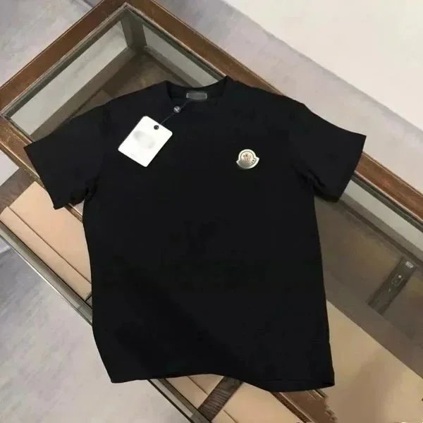 Moncler T-Shirts Short-Sleeve Logo T-Shirt — 17