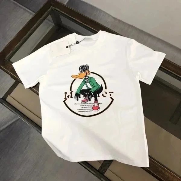Moncler T-Shirts Short-Sleeve Logo T-Shirt — 25