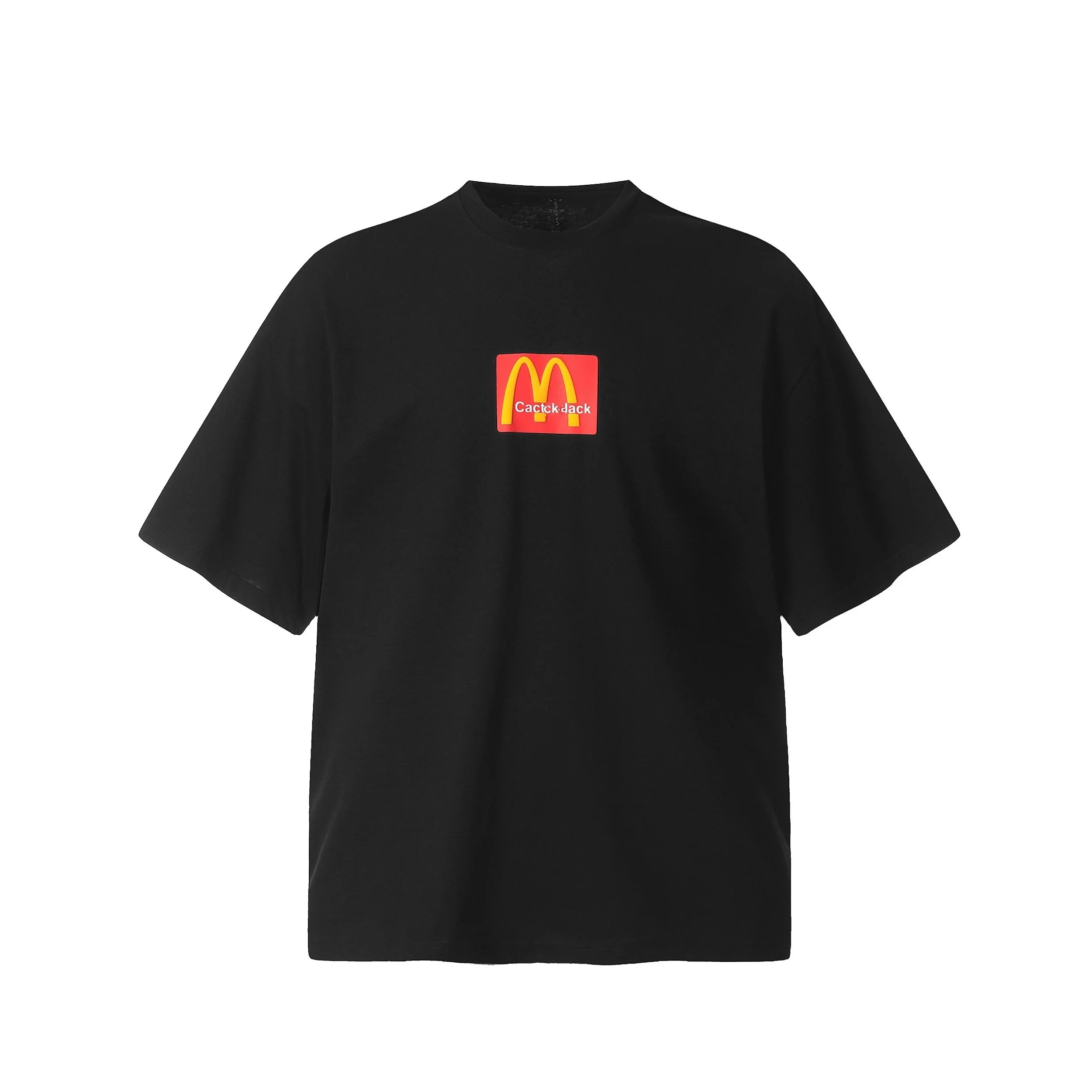 Cactus Jack Travis Scott x McDonald's Live From Utopia Black T-Shirt T-Shirts - 26