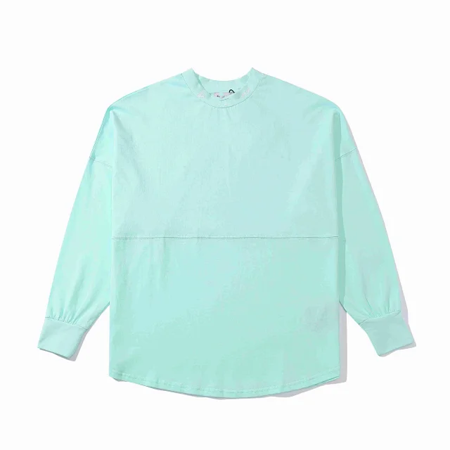 Palm Angels T-Shirts Long-Sleeve Crewneck Logo T-Shirt product detail image 3