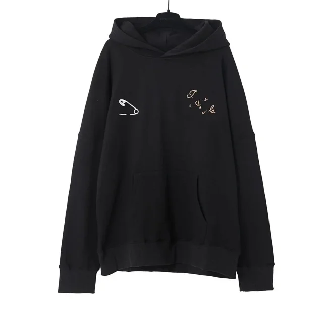 Palm Angels T-Shirts Long-Sleeve Crewneck Logo T-Shirt product detail image 12