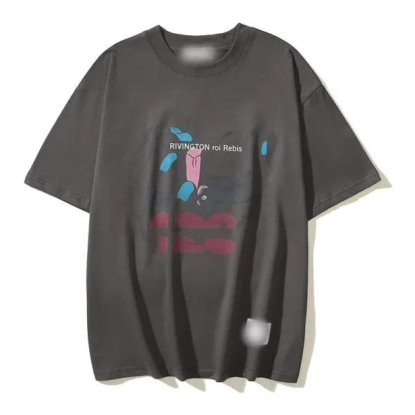Design RIVINGTON x roi Rebis Graphic Print Oversized T-Shirt T-Shirts - 1