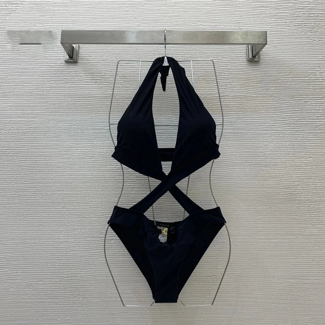 Loewe Triangle String Bikini Set Army Green Swimwear - 10