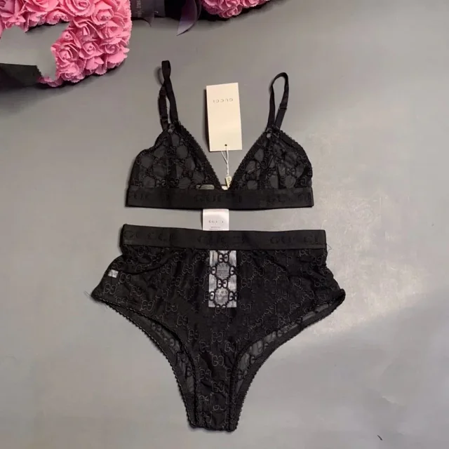 Celine Swimwear Triangle Bikini Set with Triomphe Hardware product detail image 23