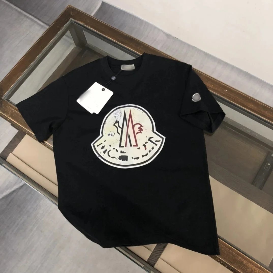 Moncler T-Shirts Short-Sleeve Logo T-Shirt — 29