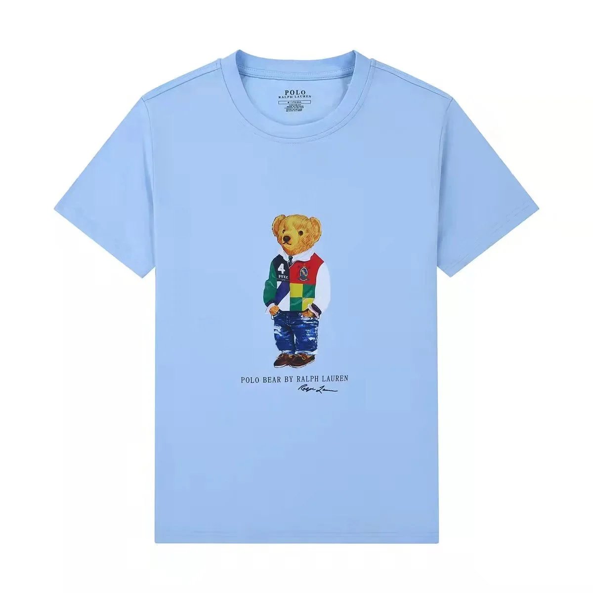 Polo Ralph Lauren Polo Bear Graphic Black T-Shirt - 5
