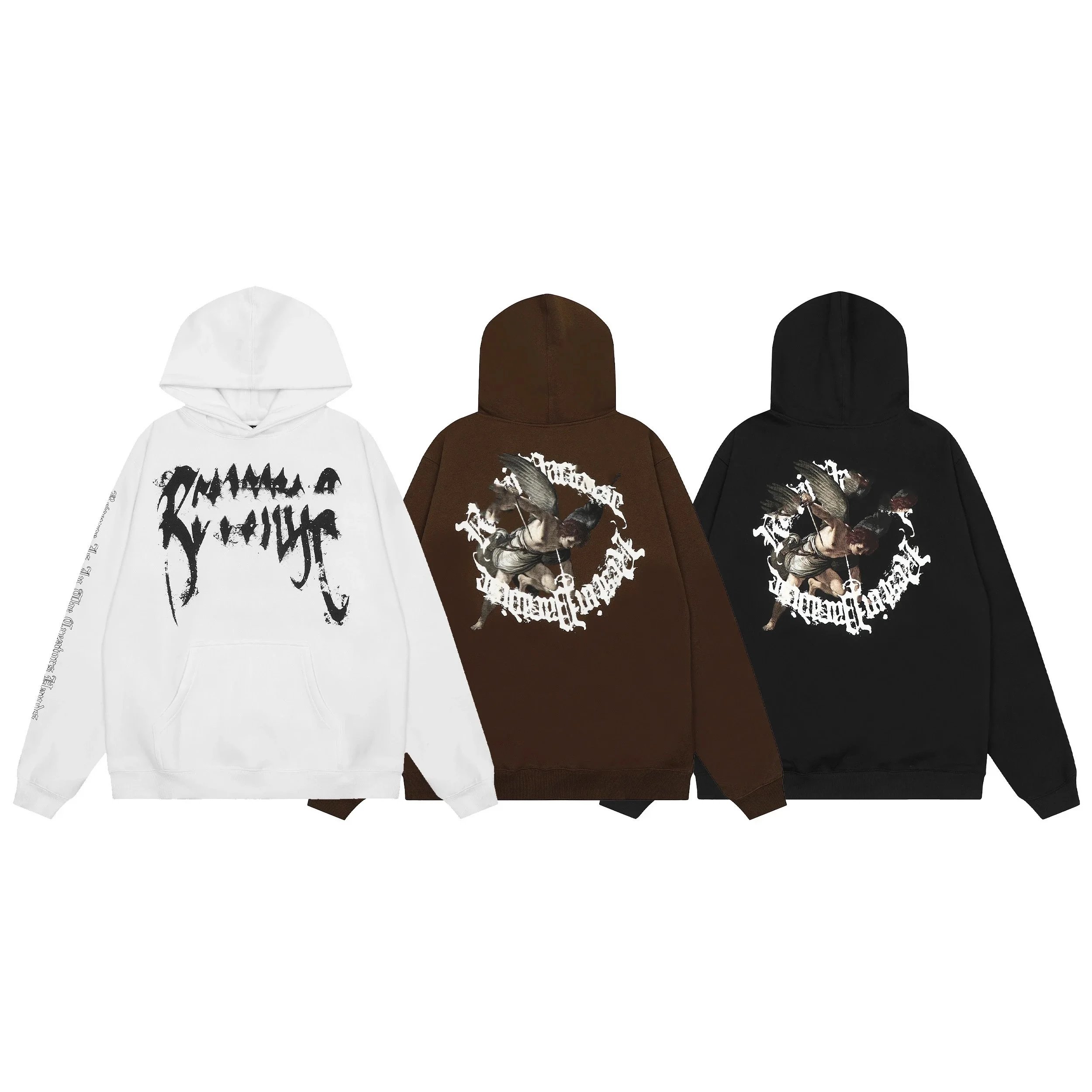 Unbranded Hoodies & Sweatshirts Graphic Print Pullover Hoodie image 1
