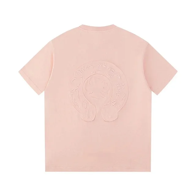 Chrome Hearts T-Shirts Short-Sleeve Graphic T-Shirt with Cross Appliqués product detail image 5
