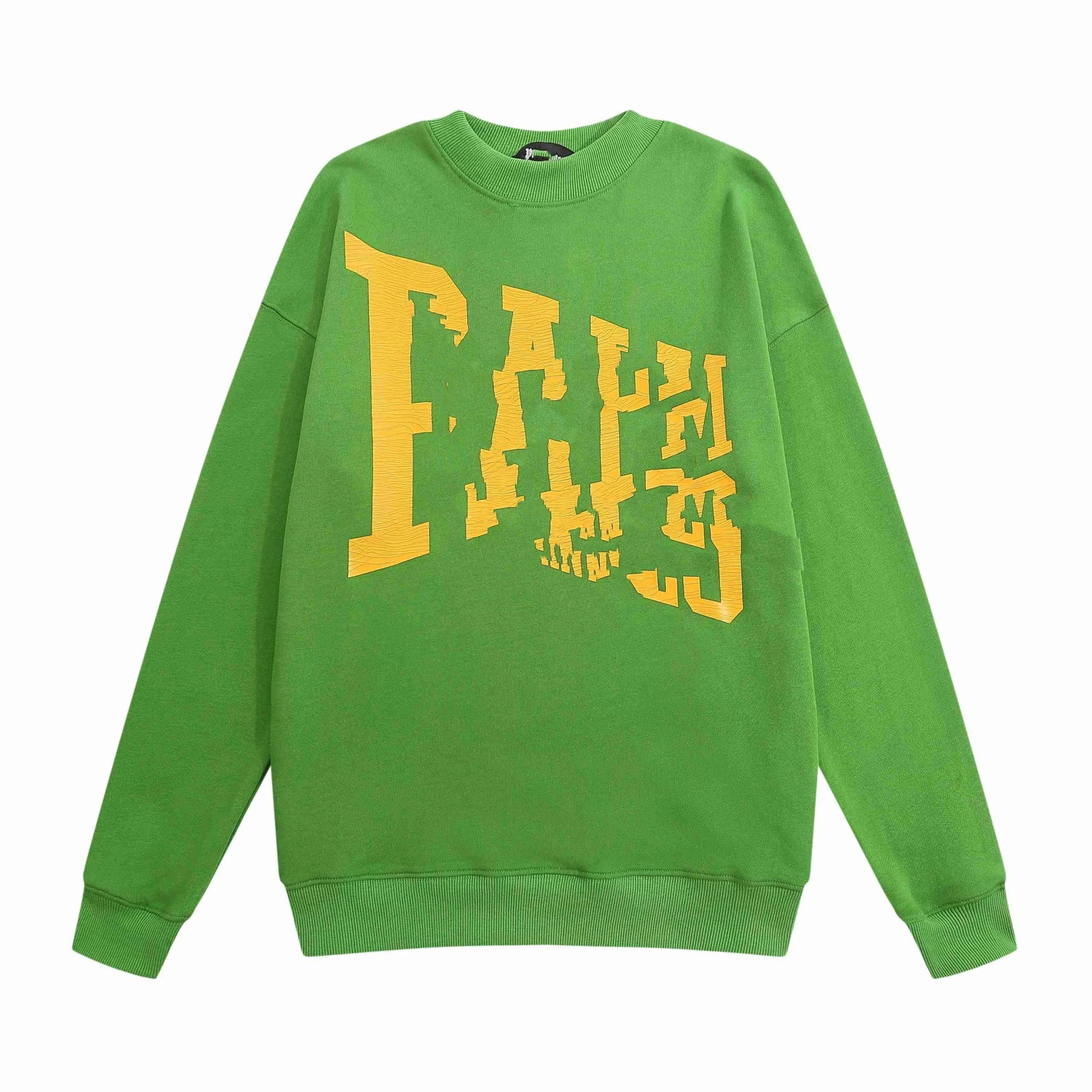 Off-White Deconstructed Collar Sweatshirt Sage Green Sweater - 7