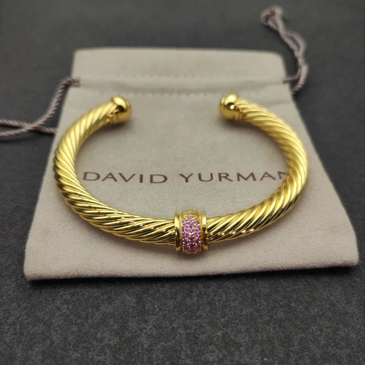 Design David Yurman Cable Classics Bracelet Rose Gold Bracelet Jewelry - 2