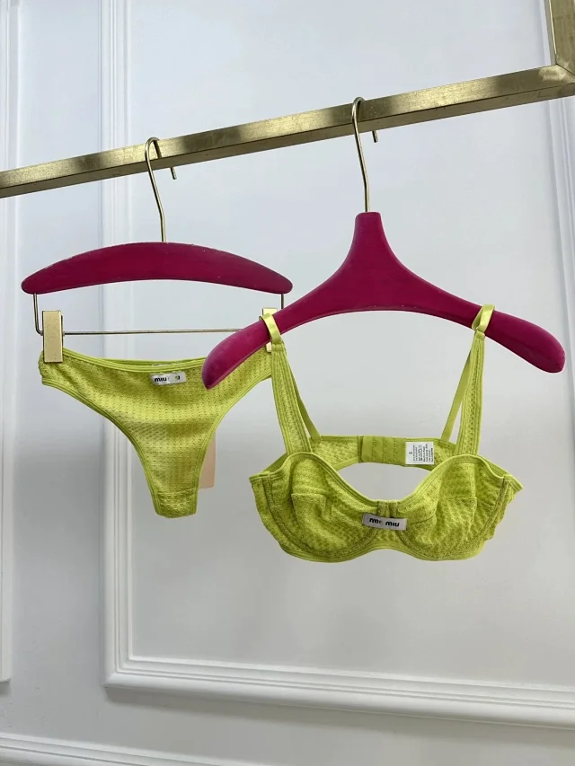 Celine Swimwear Triangle Bikini Set with Triomphe Hardware product detail image 17