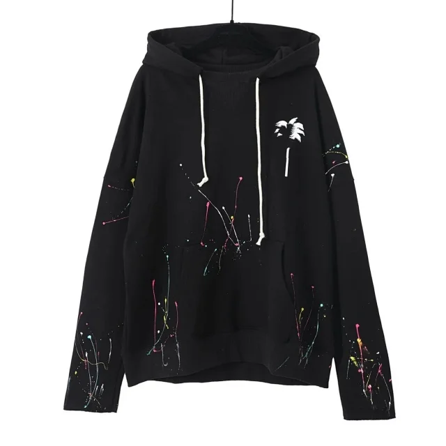 Palm Angels T-Shirts Long-Sleeve Crewneck Logo T-Shirt product detail image 13