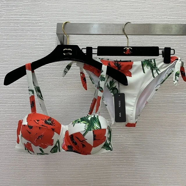 Celine Swimwear Triangle Bikini Set with Triomphe Hardware product detail image 28