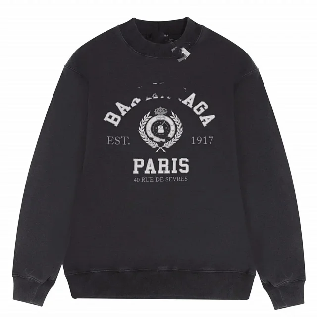 Balenciaga Hoodies & Sweatshirts Graphic Logo Hoodie product detail image 2