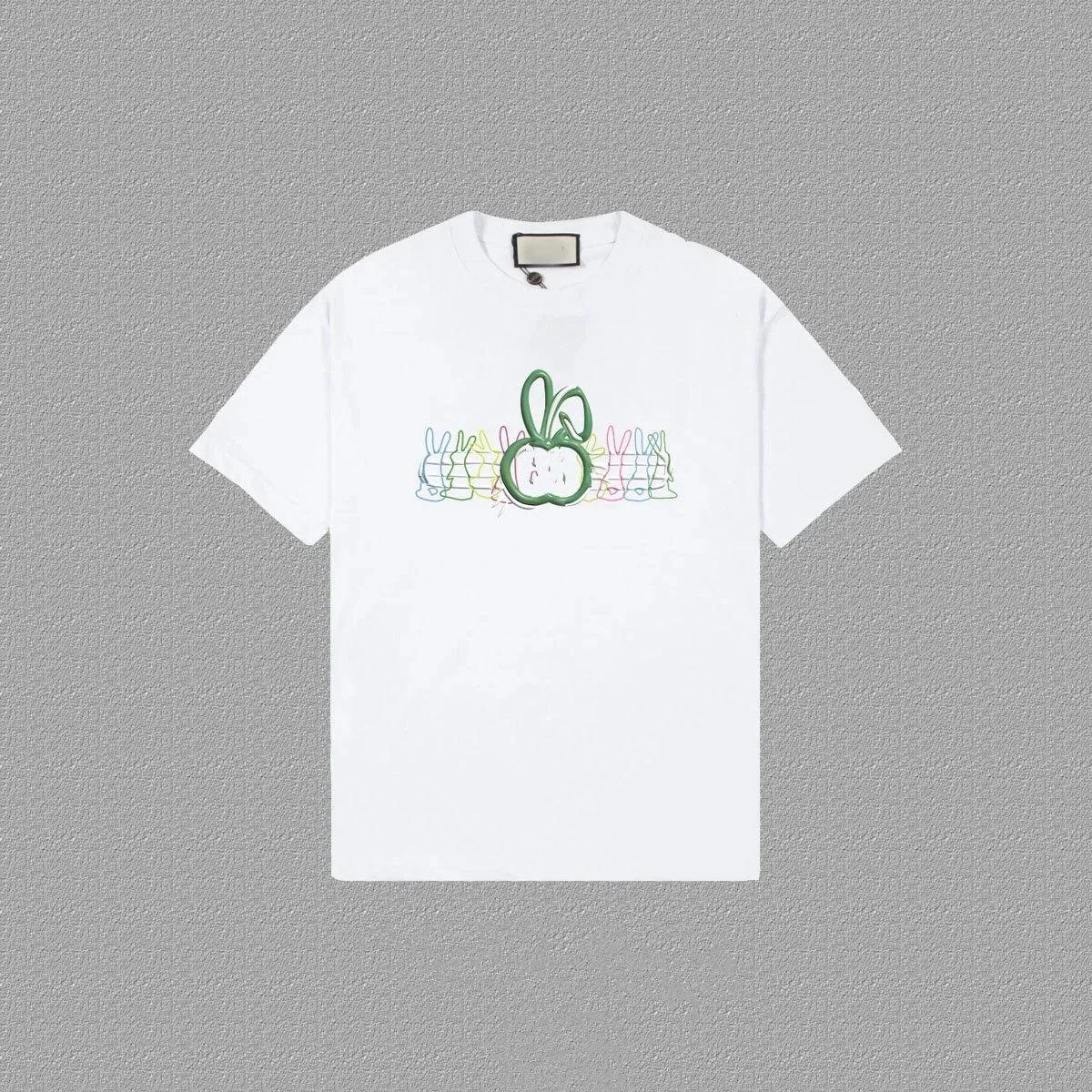 Gucci Space Logo Print White T-Shirt - 6