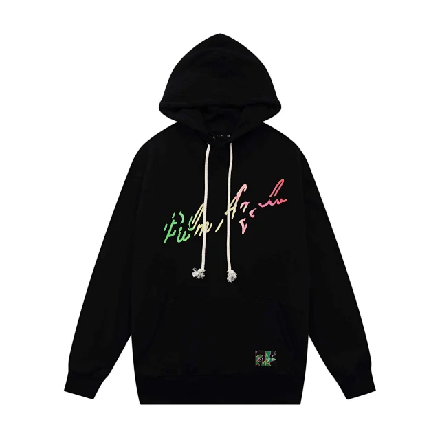 Palm Angels T-Shirts Long-Sleeve Crewneck Logo T-Shirt product detail image 18