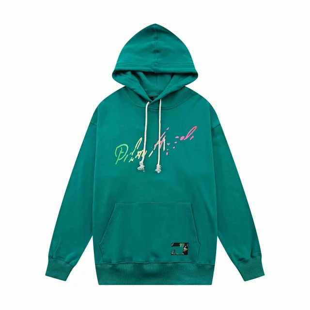 Palm Angels T-Shirts Long-Sleeve Crewneck Logo T-Shirt product detail image 16