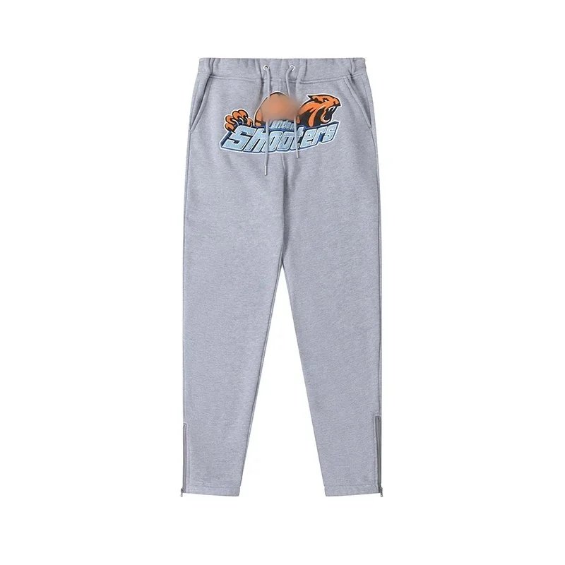 Trapstar Trousers Drawstring sweatpants with graphic prints and ankle zips — 21